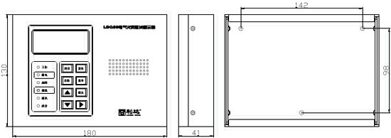 LDQ80電氣火災區域顯示器