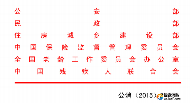 關于積極推動發揮獨立式感煙火災探測報警器火災防控作用的指導意見_公消〔2015〕289號